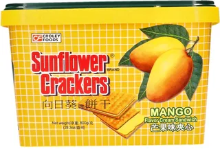 Croley Foods Sunflower Crackers Mango Cream 800G