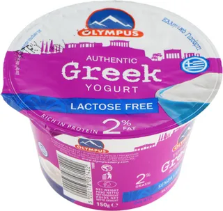 Olympus Authentic Greek Yoghurt Lactose Free 150G