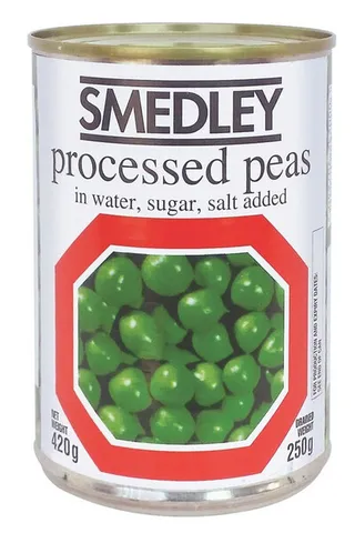 Smedley Processed Peas 420G