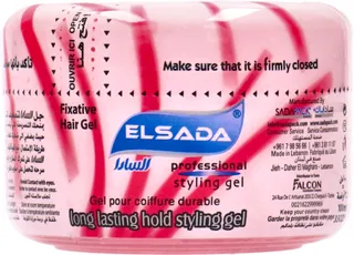 Elsada Professional Hair Gel Pink Fixative 100Ml