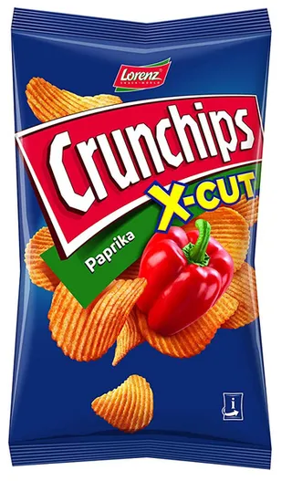 Lorenz Crunpotato Chips X Cut Paprika 85G
