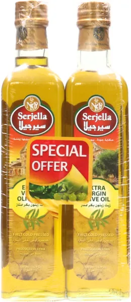 سيرجيلا زيت زيتون البكر الممتاز 500X2 مل