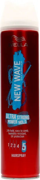 Wella New Wave Ultra Strong Power Hold Hair Spray 250Ml