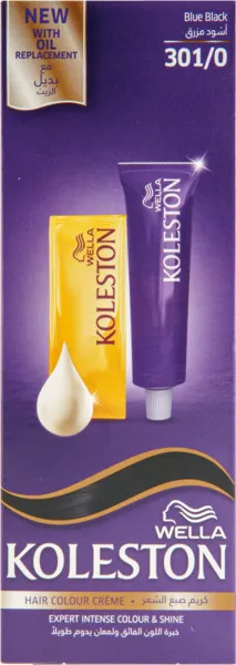 Wella Koleston Hair Color Creme Blue Black 301/0 60Ml
