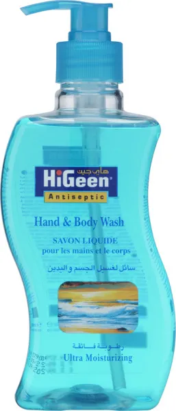 HiGeen Antiseptic Ultra Moisturizing Hand & Body Wash 500ml