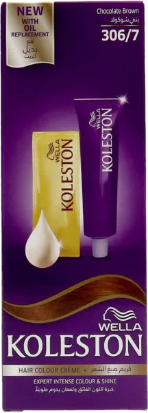 Wella Koleston Hair Color Crème Chocolate Brown 306/7 60Ml