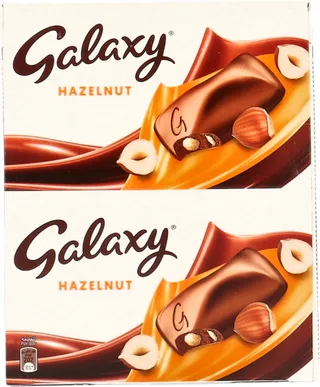 Galaxy Hazelnut Chocolate Bar 24X36G