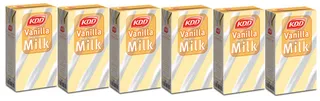 KDD Vanilla Milk 6X250Ml