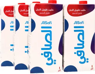 الصافي حليب قليل الدسم طويل الأمد 1X4 لتر