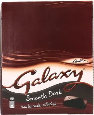 Galaxy Smooth Dark Chocolate 24X40G