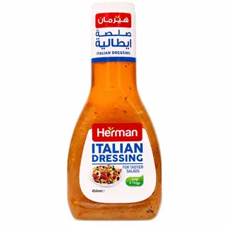 Herman Salad Dressing Italian 454Ml