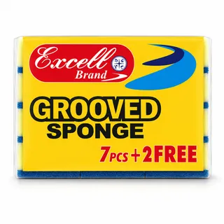 Excell Grooved Sponge 9's