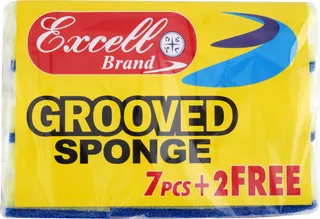Excell Grooved Sponge 9's