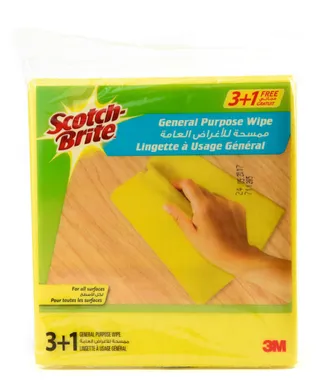 Scotch Brite General Purpose Wipe 3+1