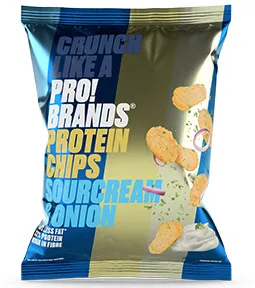 Protein Pro Sour Cream & Onion Flavored Potato Chips 50G