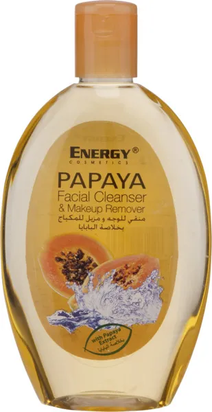 Energy Cosmetics Papaya Facial Cleanser & Makeup Remover 235Ml