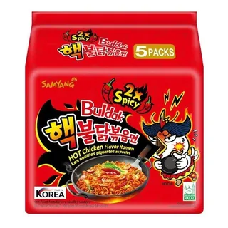 Samyang Hot Chicken Ramen 2X Spicy 5X140G