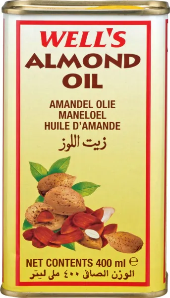 زيت لوز ويلز للأكل علب 400مل