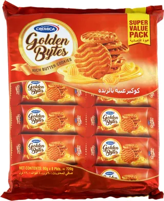 كريمكا كوكيز بالزبدة الغنية 90X8 جم