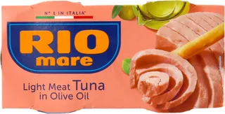 Rio Mare Light Meat Tuna In Olive Oil 2X160G