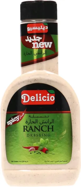 Delicio Spicy Ranch Dressing 267Ml