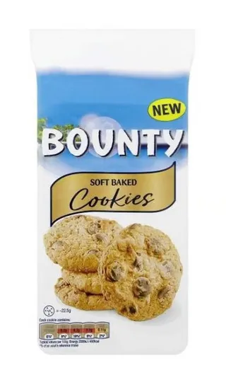 Bounty Soft Baked Cookies 180G
