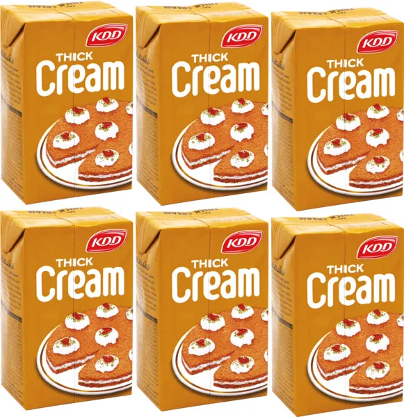 KDD Thick Cream 6X250Ml