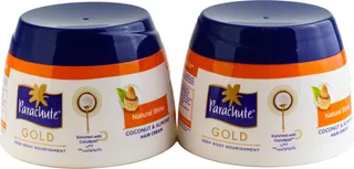 Parachute Gold Natural Shine Coconut & Almond Hair Cream 2x140Ml