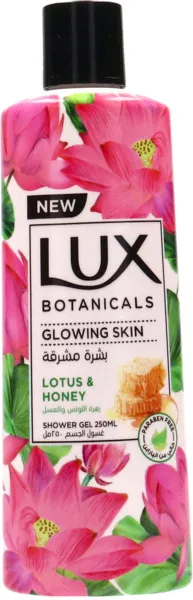 Lux Lotus & Honey Botanicals Glowing Skin Body Wash 250ml