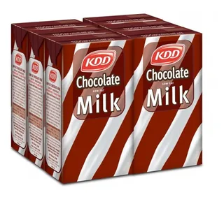 KDD Low Fat Chocolate Milk 6X250Ml