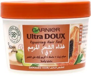 Garnier Ultra Doux Repairing Hair Food Papaya 390Ml