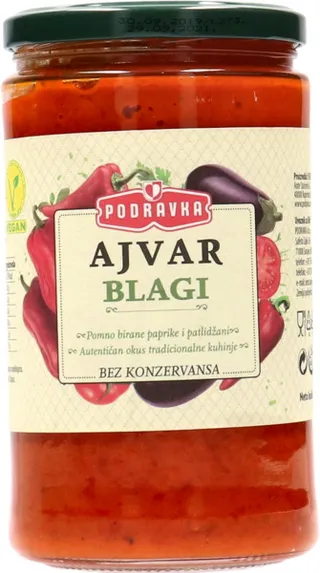 Podravka Ajvar Blagi Sauce 690G
