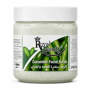 Royal Beauty Cucumber Facial Scrub Cream 500Ml