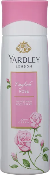 Yardley English Rose Refreshing Deo Spray 200Ml