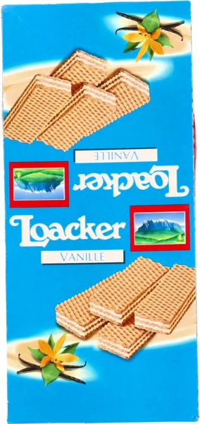 Loacker Classic Vanilla Wafer 25X45G