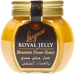لانجنيزغذاء ملكات النحل في عسل زهرة الجبل 375 جم