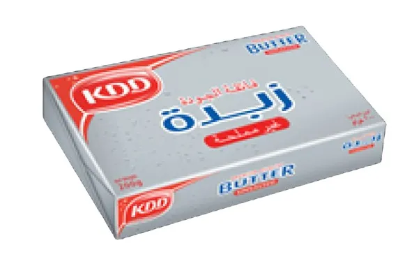 كي دي دي زبدة غير مملحة 200 جم