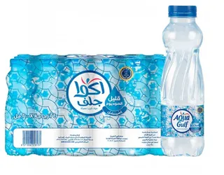 أكوا جلف مياه شرب معدنية قليلة الصوديوم 200X24 مل