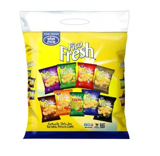 Fico Fresh Assorted Potato Chips 20X16G