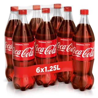 كوكا كولا مشروب غازي 1.25X6 لتر