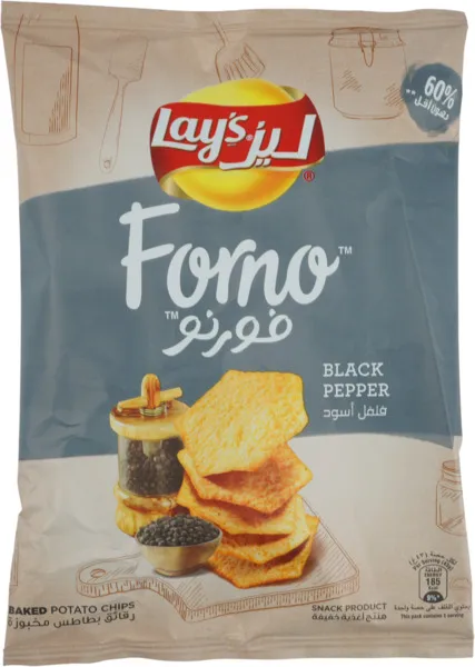 Lay's Forno Black Pepper Baked Potato Chips 43G