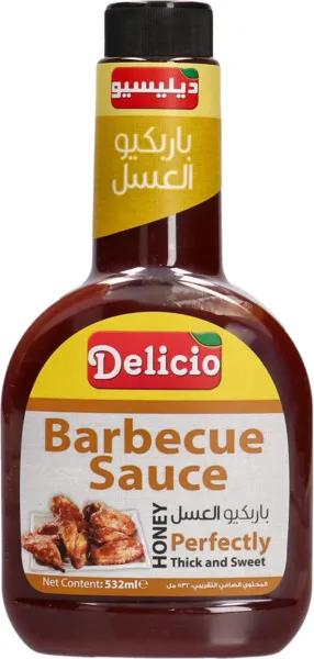 Delicio Honey Barbecue Sauce 532Ml