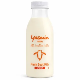 Yasmin Farms Goat's Fresh Milk Low Fat 500Ml