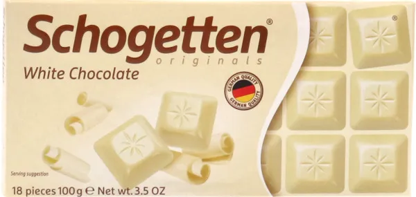 Schogetten White Chocolate Bar 100G