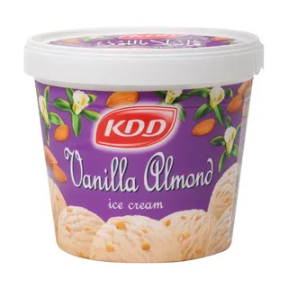 KDD Vanilla Almond Ice Cream 1 L