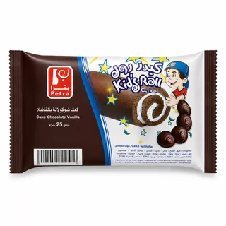 Petra Cake Chocolate Vanilla Kid's Roll Cake 25G