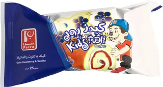 Petra Kid's Roll Raspberry & Vanilla Cake 25G
