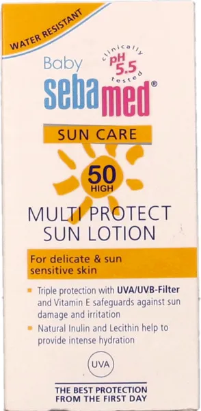 سيبامد بيبي صن كير لوشن واقي من الشمس 50 Spf للأطفال 200 مل