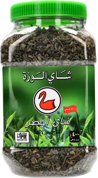 الوزة شاي أخضر خشن بلاستيك 400ج+50ج مجاني