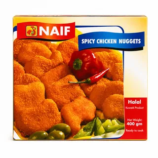 Naif Spicy Chicken Nuggets 400G